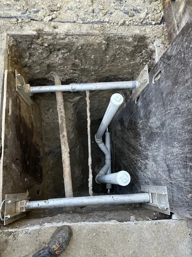 Experienced plumber completing Gas Line Repair work in Southold